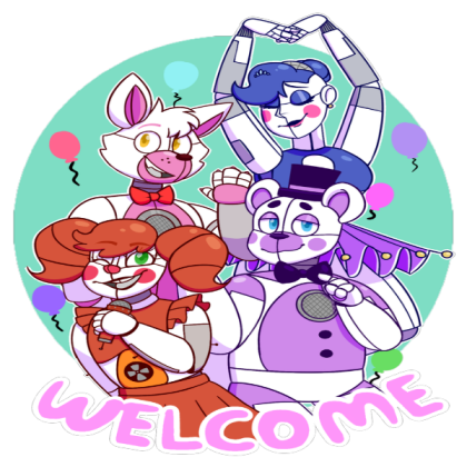 FNaF Sister Location Welcome Poster Roblox decal
