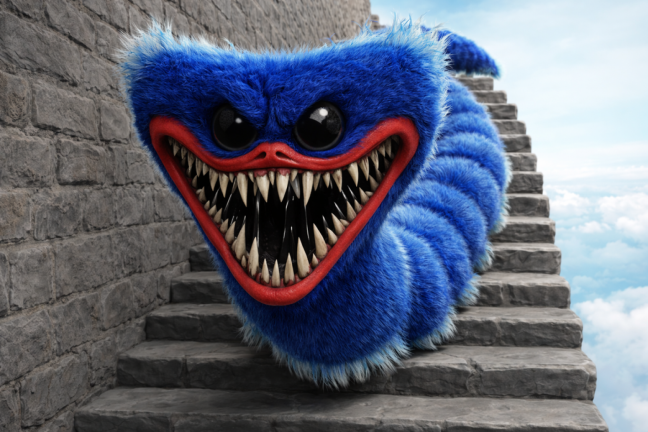 🌹 Scary Poppy Playtime Tower Go Up 🌹 screenshot 3