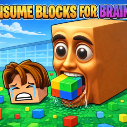 Eat Blocks For Brainrots
