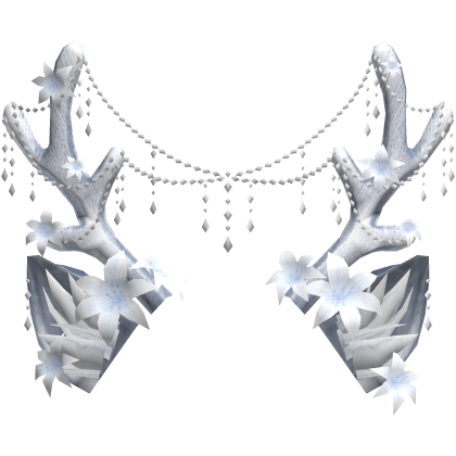 Ethereal Christmas Fairy Fawn Antlers w/ Jewels