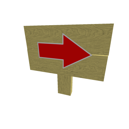 Right Arrow Sign