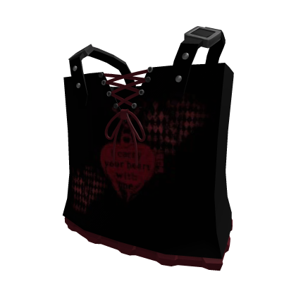 red lace up corset mini dress gothic Roblox item