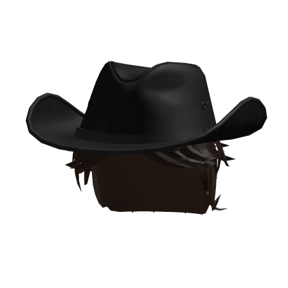 Messy Hair + Cowboy Hat