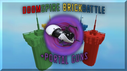 Doomspire Brickbattle With Portal Guns