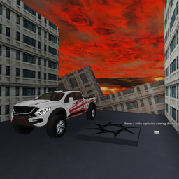 escape the nuke explosion!