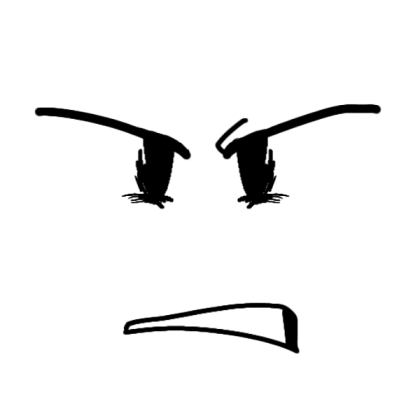 TheAnimator Forsaken Face (Skin) - Hurt Roblox decal
