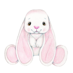 •~White Bunny~•