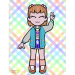 cute little anime girl