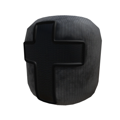 Black Cross Mask Roblox item