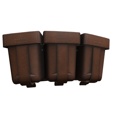 German M1909 Brown Mauser Ammunition Pouch Right Roblox item