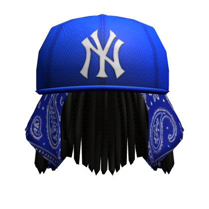 NYC Blue Rag Dreads