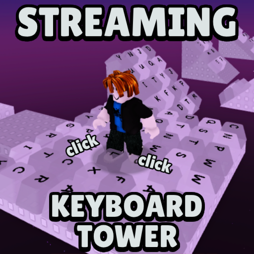 Keyboard Tower [ASMR] ❄️ official Roblox game thumbnail