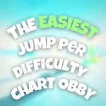 The EASIEST Jump Per Difficulty Chart Obby