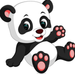 Panda with cousin Group