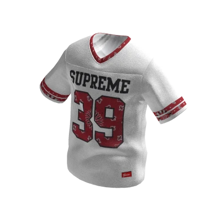 White Supreme Red Bandana Jersey | Roblox Item - Rolimon's