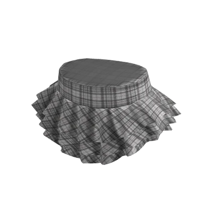 Grey plaid skirt roblox outlet