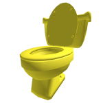 Golden Toilet