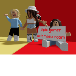 Epic Gamer Interveiw room