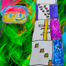 Parkur gamer kids