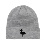 Flamingo Looks Good In Beanie Army