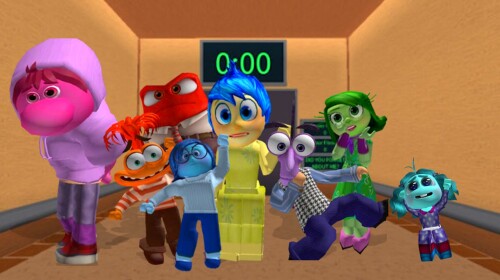 Inside Out 2 Elevator🧠