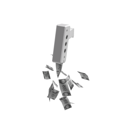 [HAND ITEM] White Money Gun thumbnail