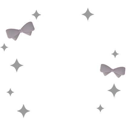 ꒰・pink cutesy bow sparkle aura ♡