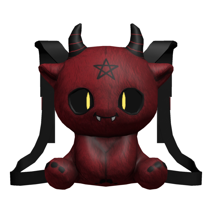 Cute Devil Backpack w/ Following Eyes [1.0]