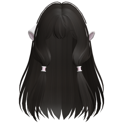 ♡ cutesy chobits chii anime hair in dark brown