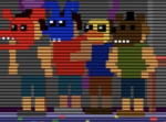 The fnaf 4 bullys