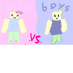 Boys .vs. girls!