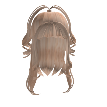 Blonde Girly Long Cute Hair Roblox item