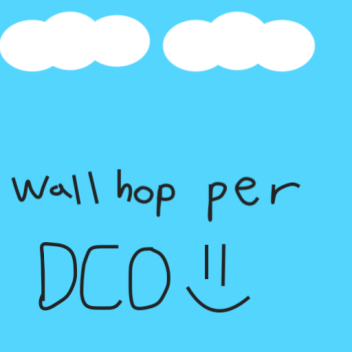 Wall Hop per Difficulty Chart Obby
