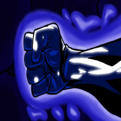 andykaii blue blue fist haki Roblox decal