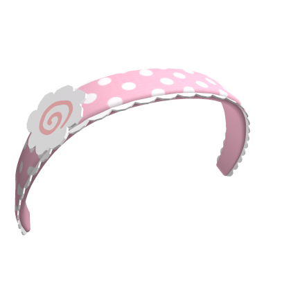 ♡' Polka Dots Fish Cake Headband