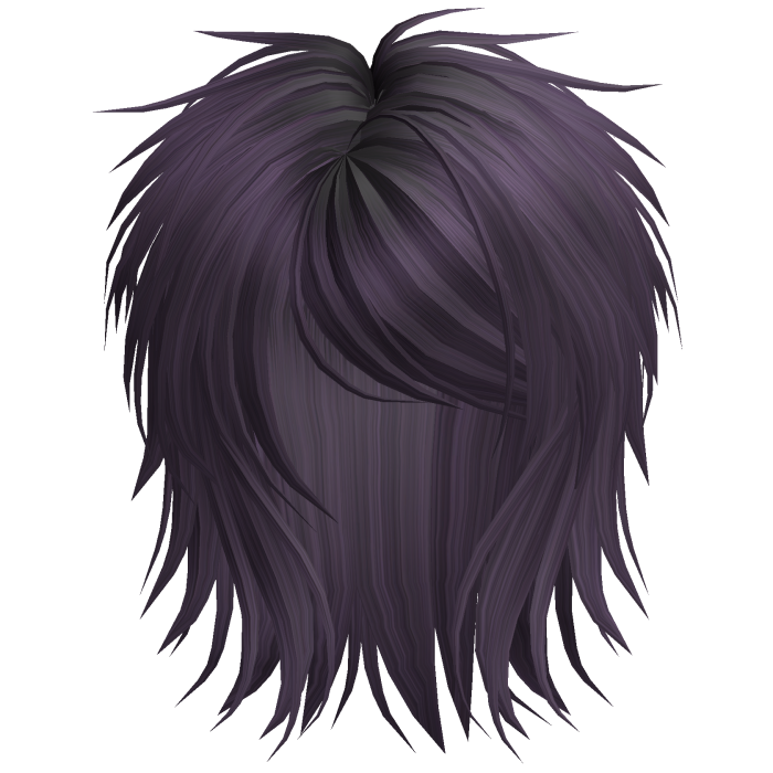 Short Fluffy Scene Blowout Purple