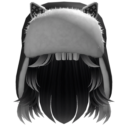 Super Cute Ushanka Jellyfish Hair - Ghost Edition
