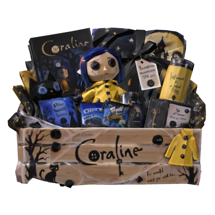 Coraline Spooky Boo Basket
