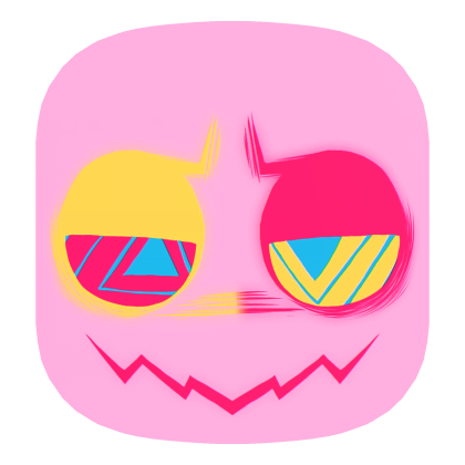 [Murder drones] Panic AU Nyx chill face  Roblox item