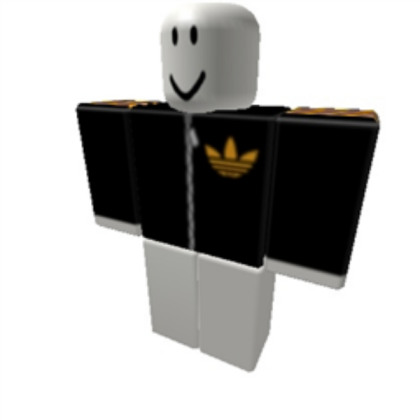 gold addidas shirt Roblox decal