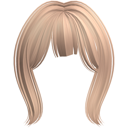 ♡ Kawaii Fluffy Anime Stylish Bangs (Blonde) Roblox item
