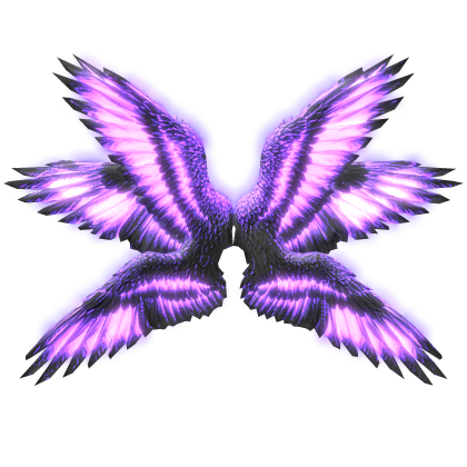 [GLOWING] Angel King Wings Purple