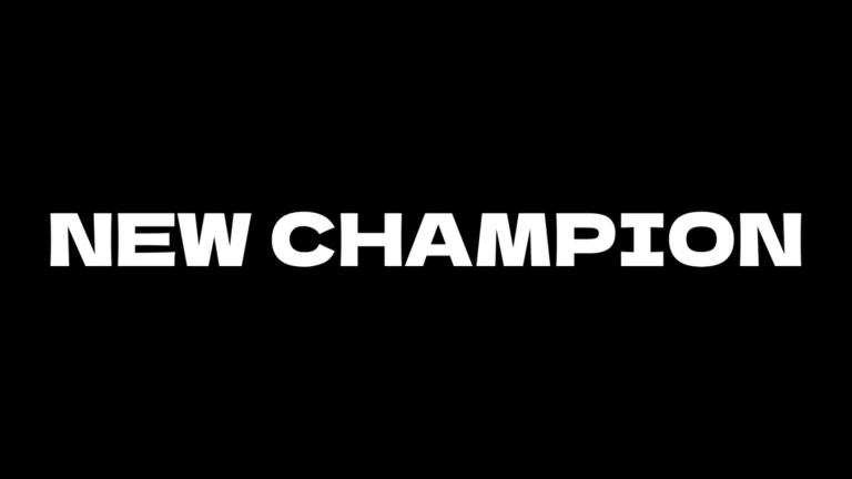 NEW CHAMPION
