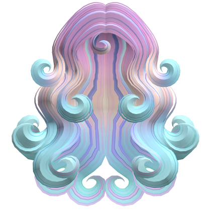 Mermaid Siren Swirls Diamond Ombre
