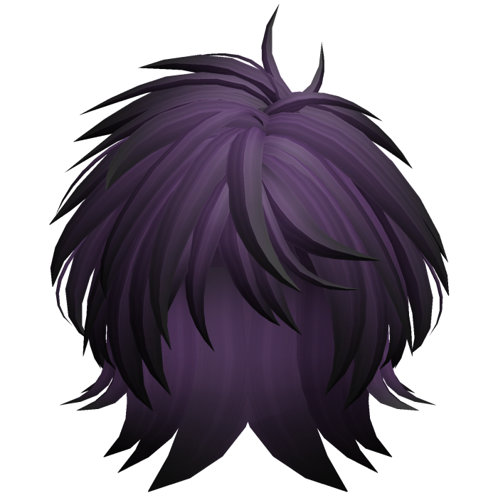 Emo Side Swept Moe Bob (Purple)