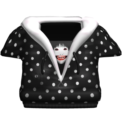 ♡ よしえ ꒰ cutecore creepy cute yoshie shirt┊black