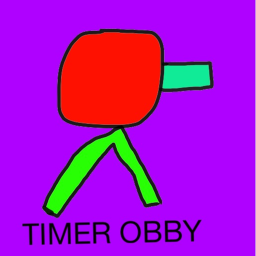 (2 player race) Timer Obby