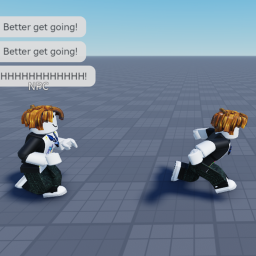 get chased by yourself