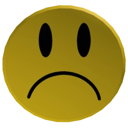 Frowny Face Pin | Roblox Item - Rolimon's