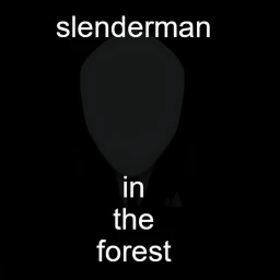 slenderman in the forest icon